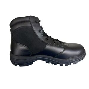 Galls Mens 5" Quarter Boots FX070 Black Leather New Box Size 12 Wide Tactical